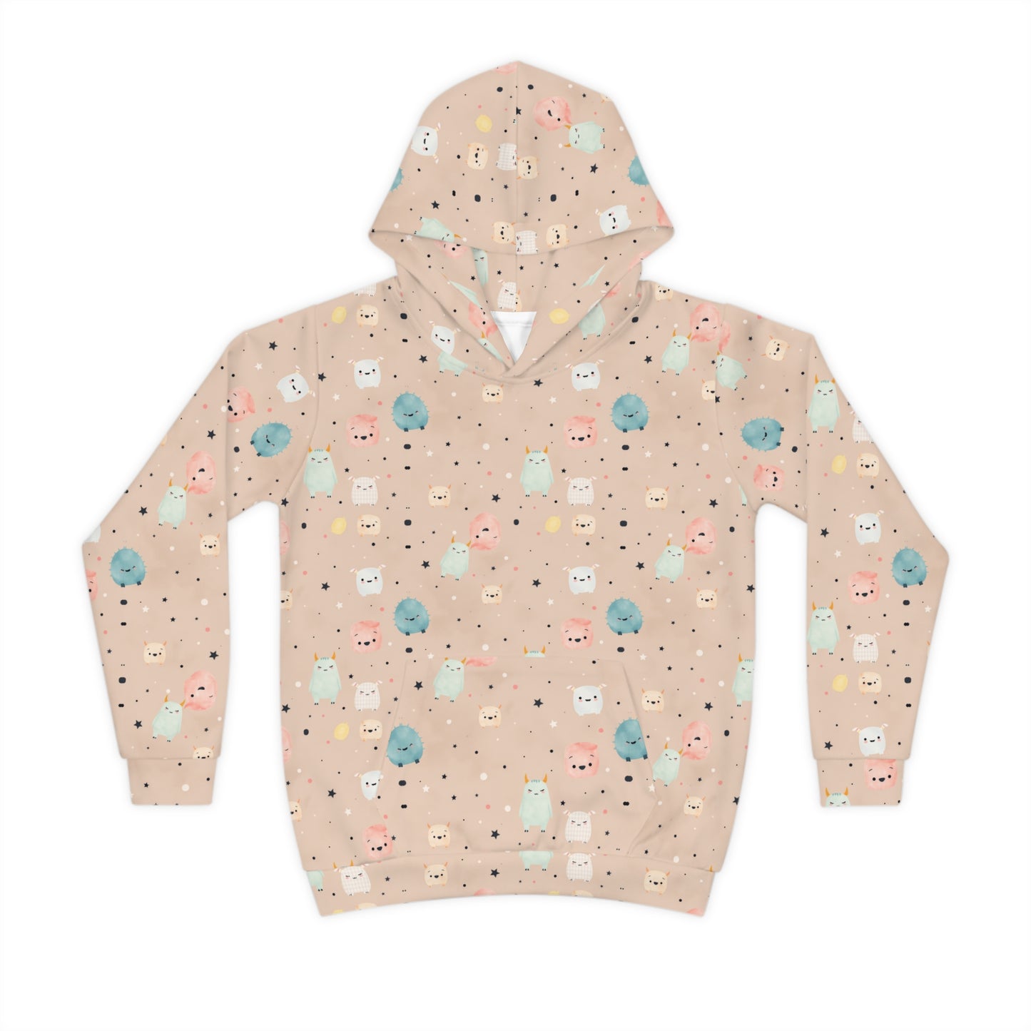 Peachy Pocket Pals Youth Hoodie