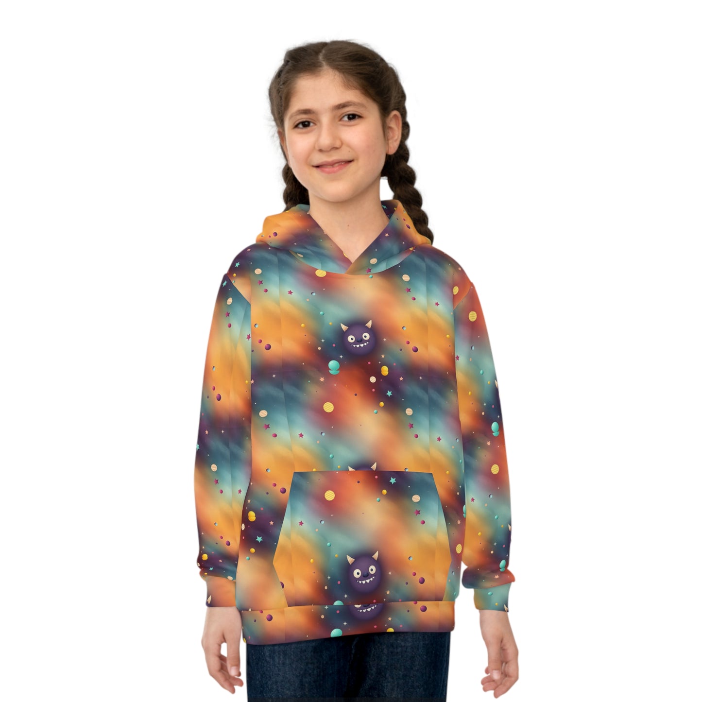 Solar Flare Monster Orbit Youth Hoodie