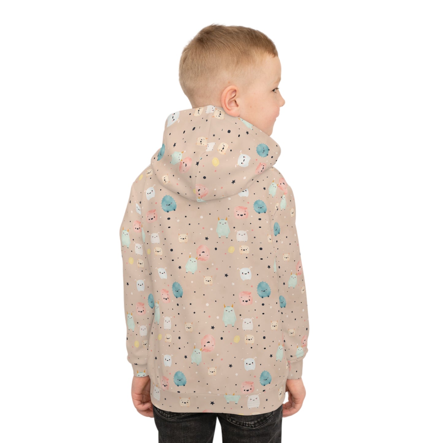 Peachy Pocket Pals Youth Hoodie