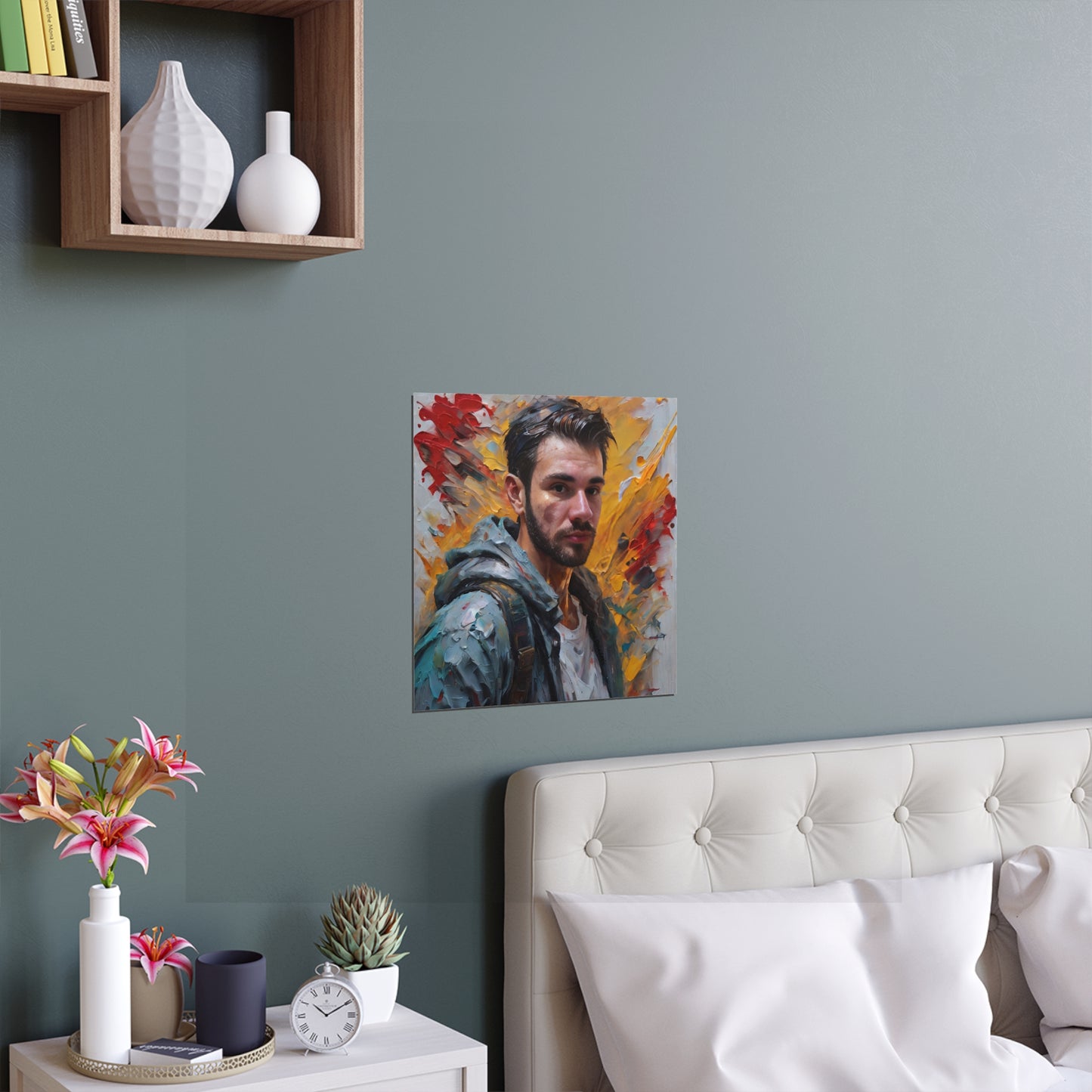 Indoor and Outdoor Silk Posters (Square 34)