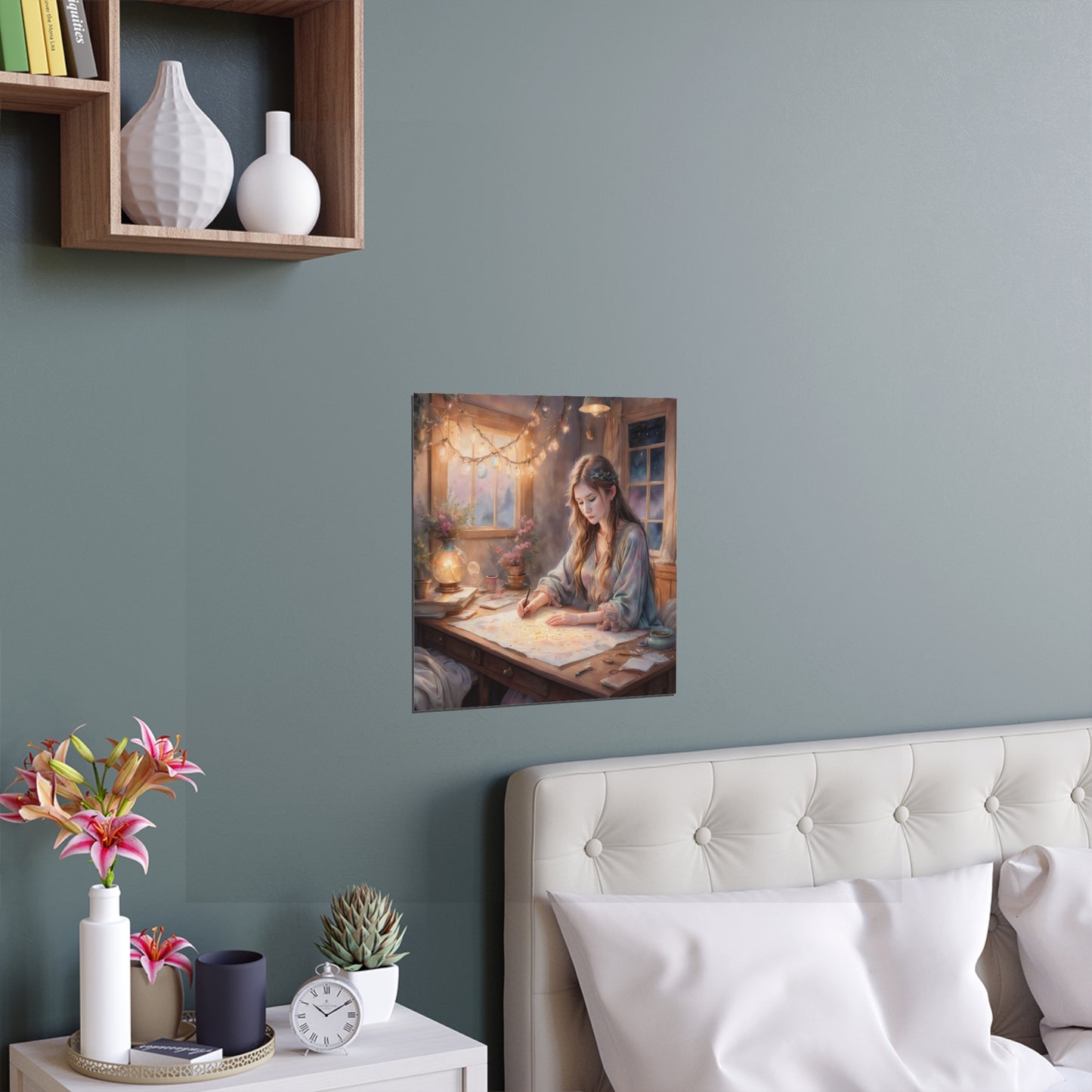 Indoor and Outdoor Silk Posters (Square 43)