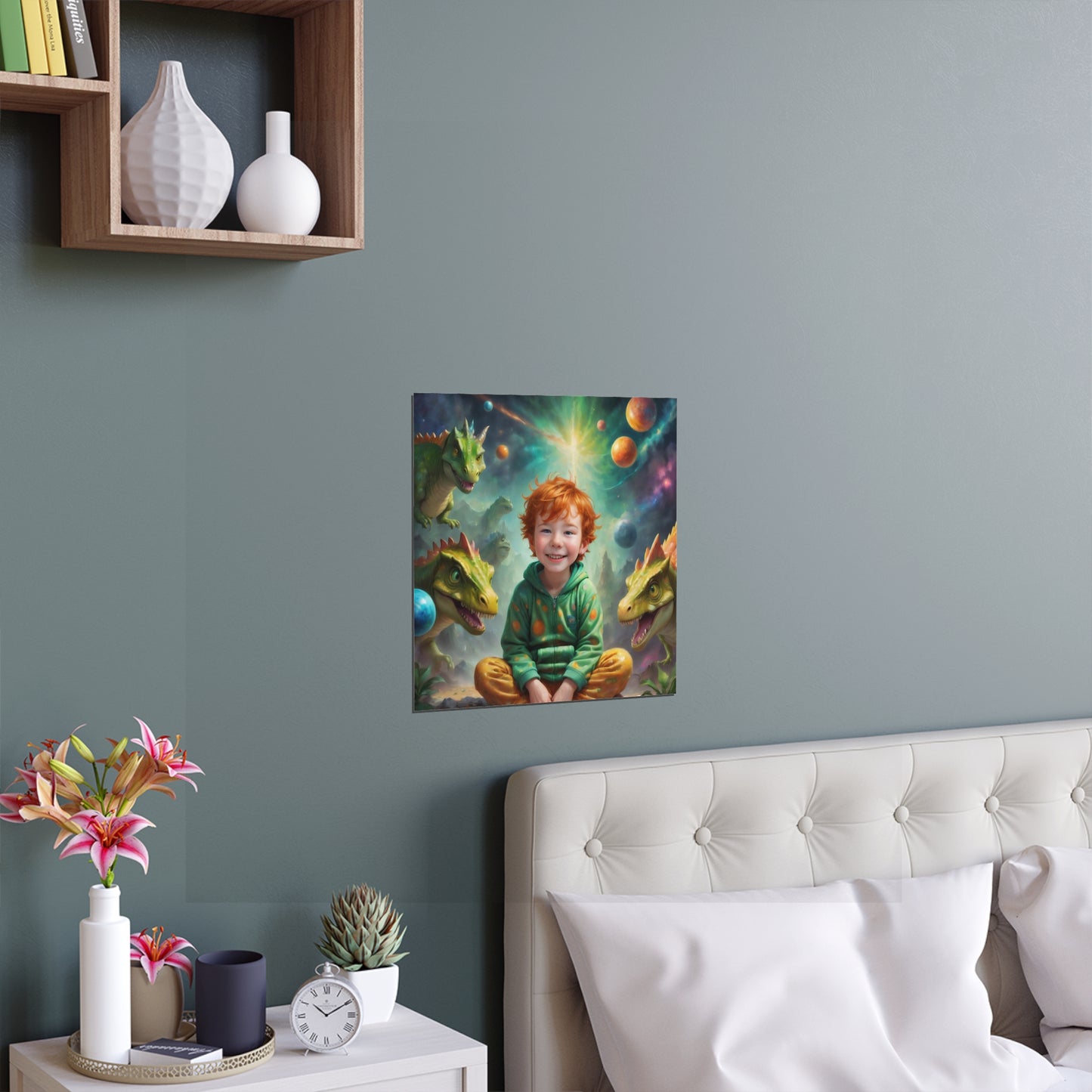 Indoor and Outdoor Silk Posters (Square 38)