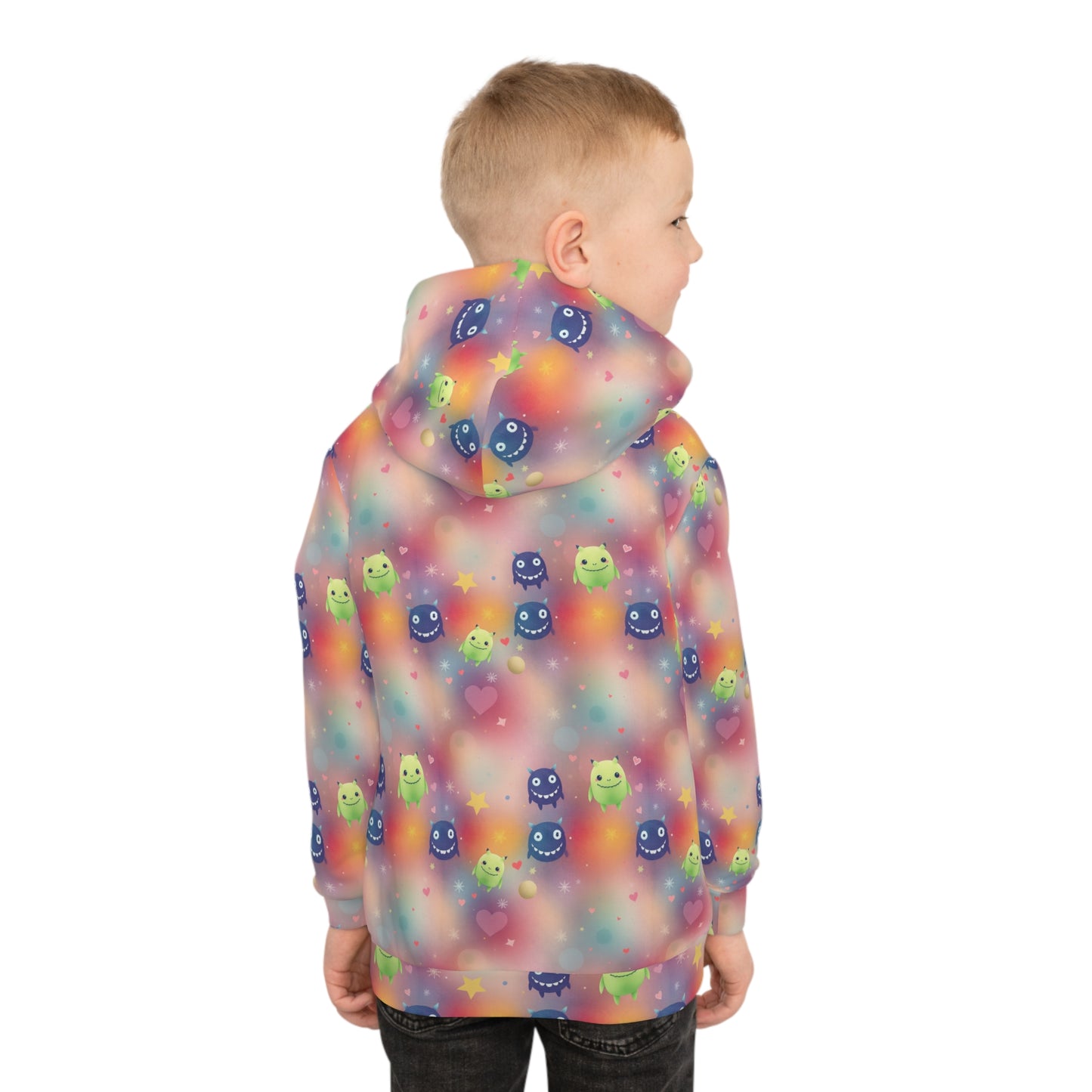 Heartburst Galaxy Buddies Youth Hoodie