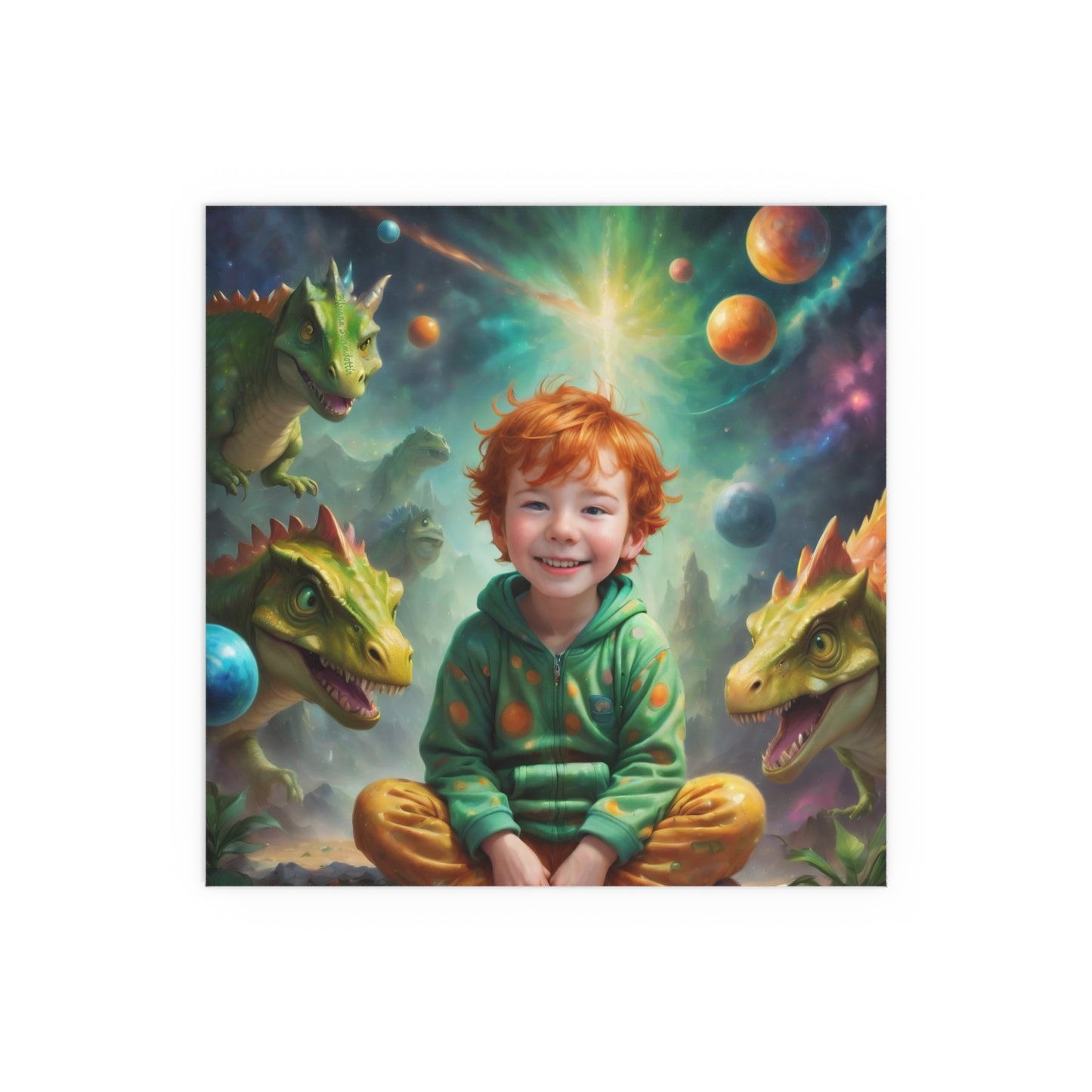 Indoor and Outdoor Silk Posters (Square 38)