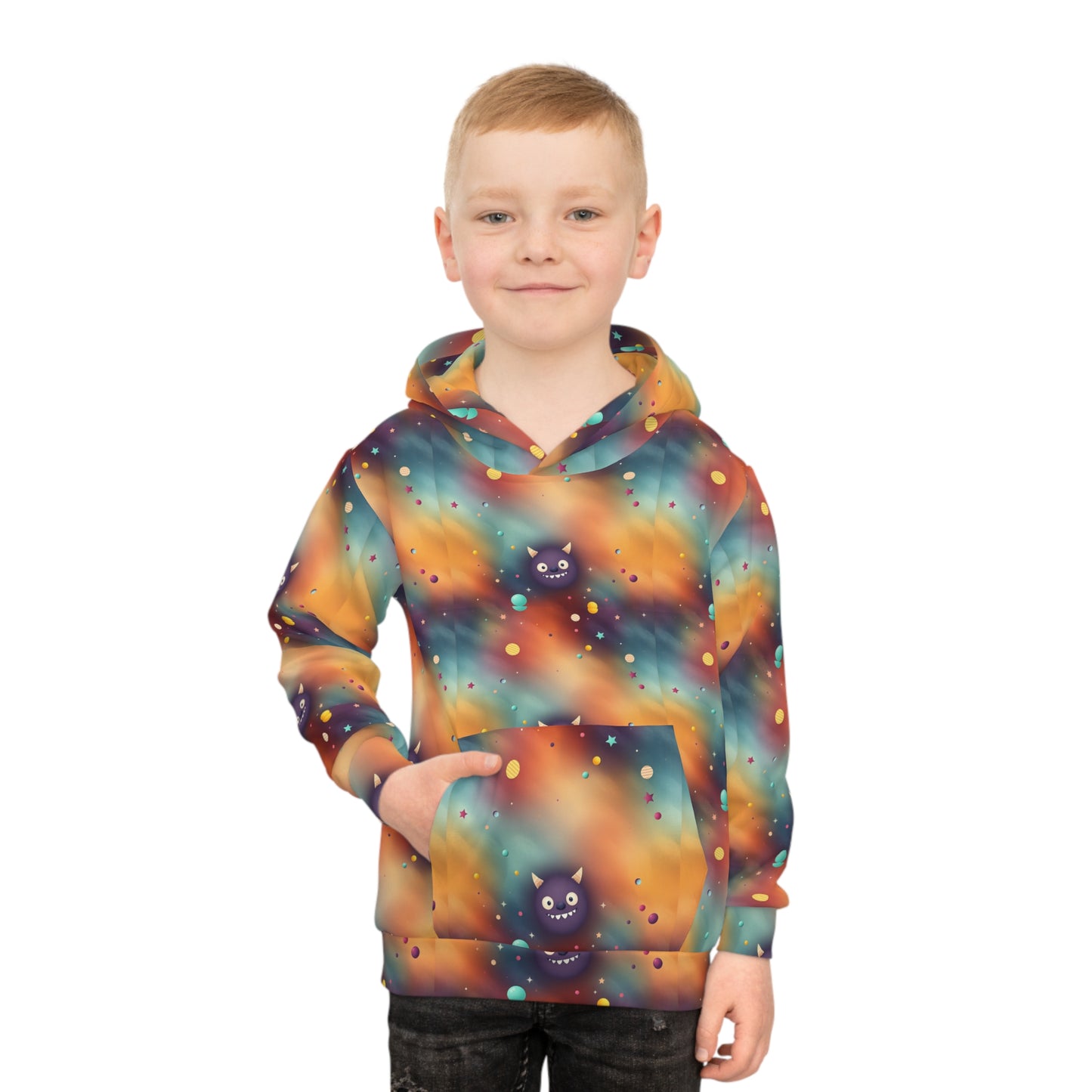 Solar Flare Monster Orbit Youth Hoodie