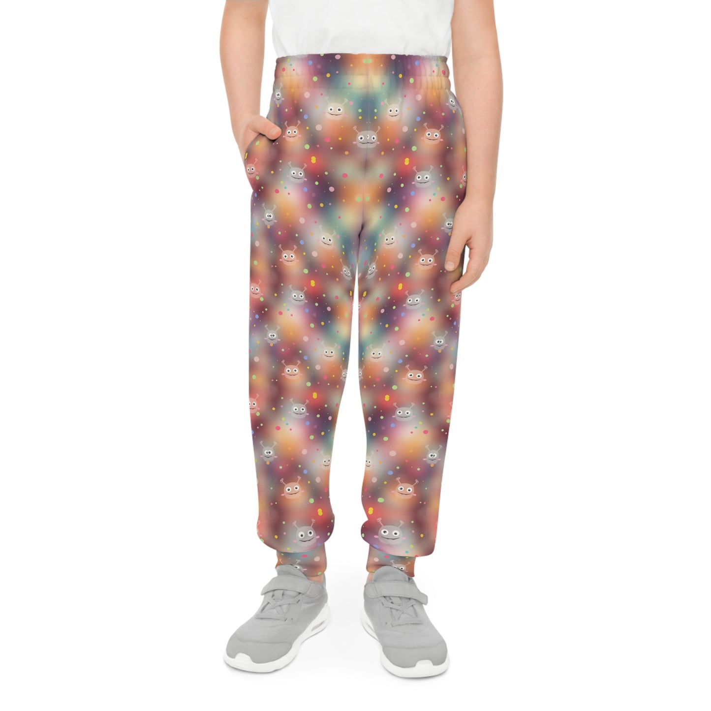 Cosmic Sprinkle Bots Monster Youth Joggers