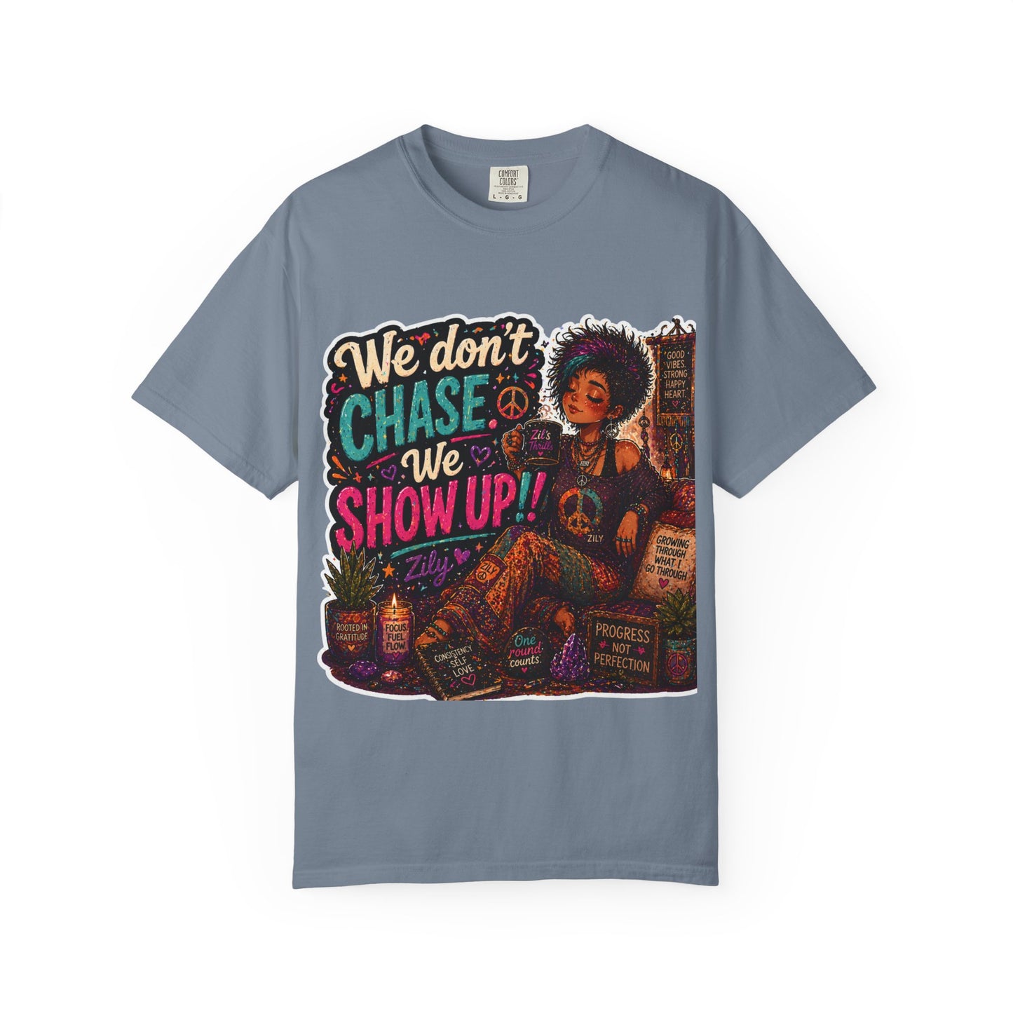 Show Up Over Chase Tee