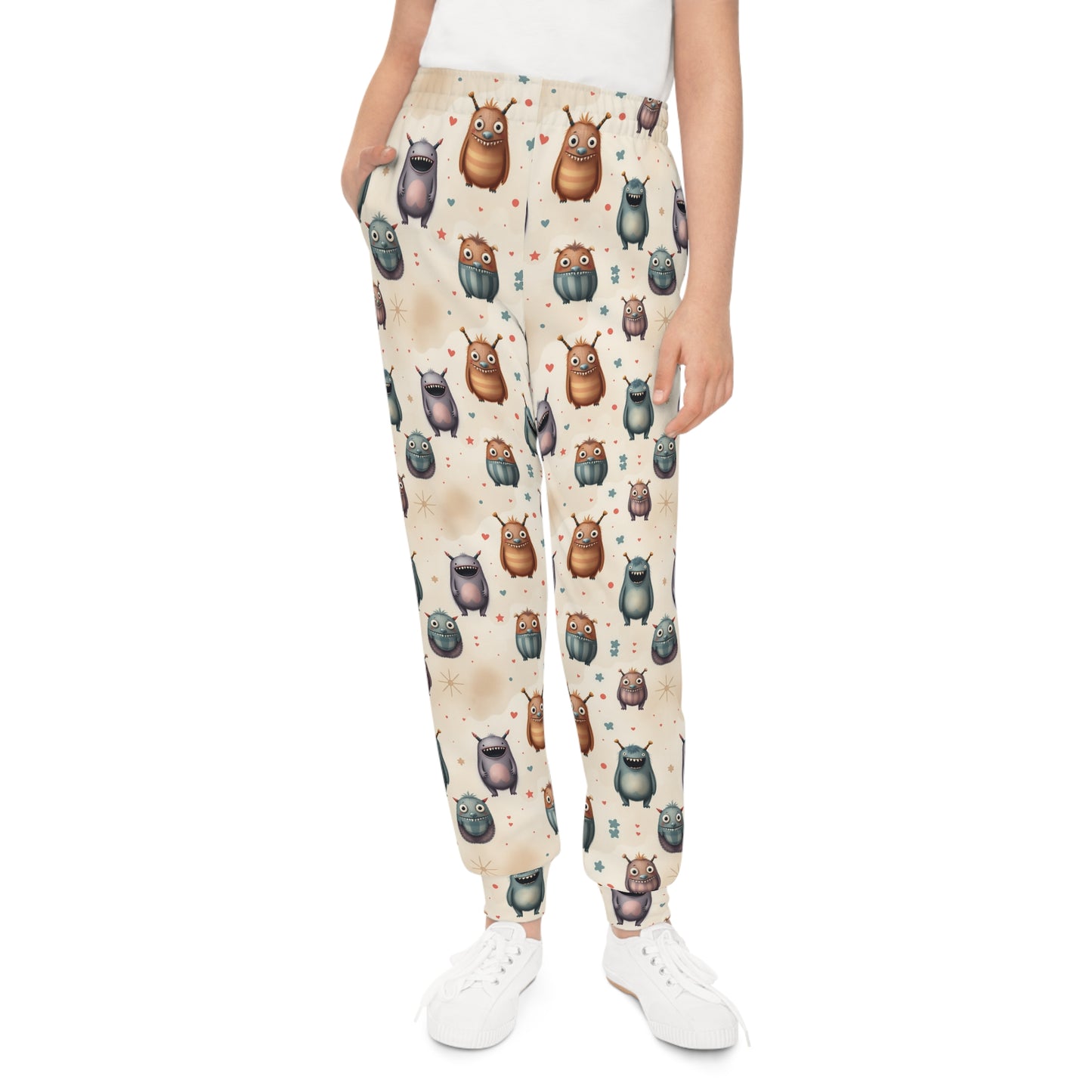 Toothy Troublemakers Monster Youth Joggers