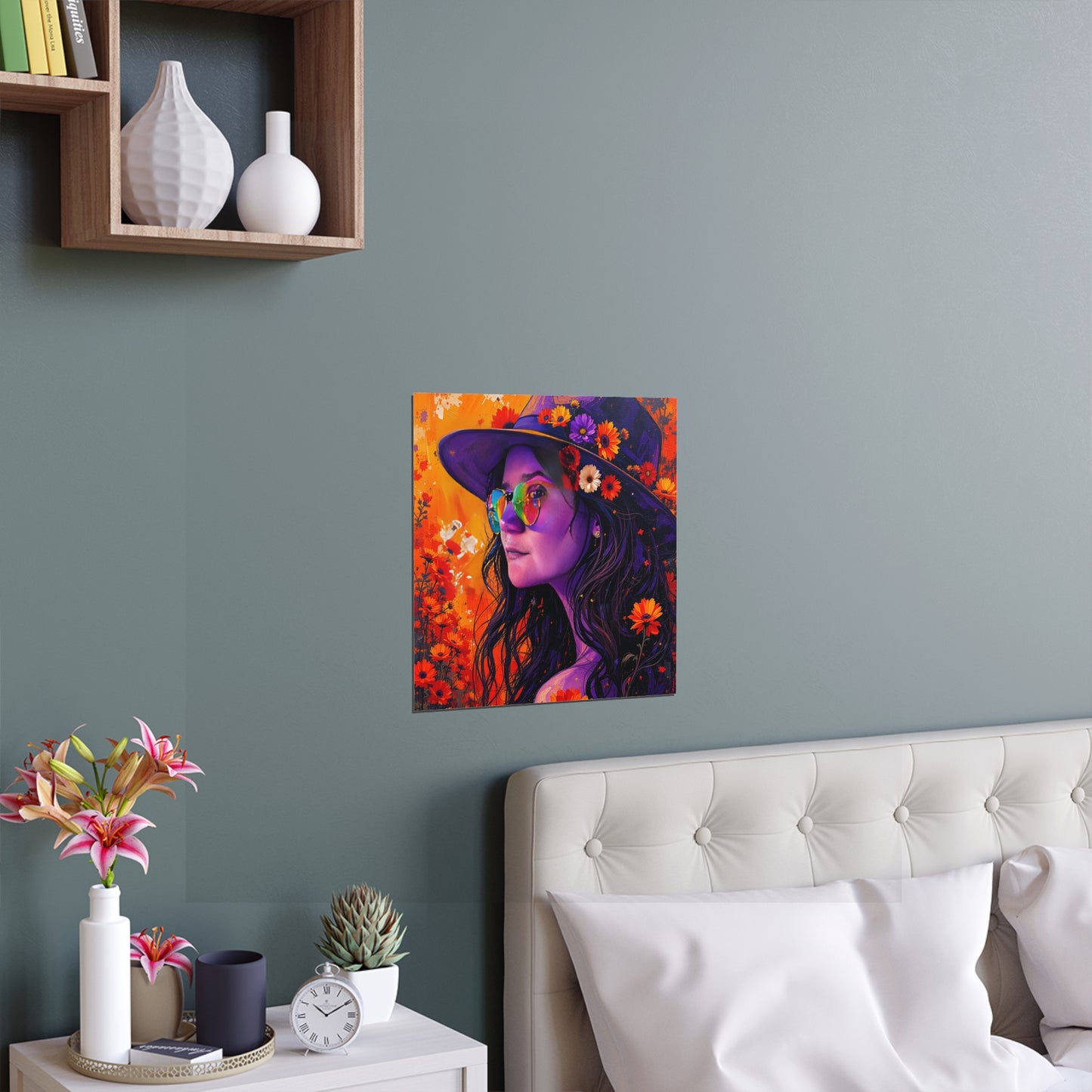 Indoor and Outdoor Silk Posters (Square 36)