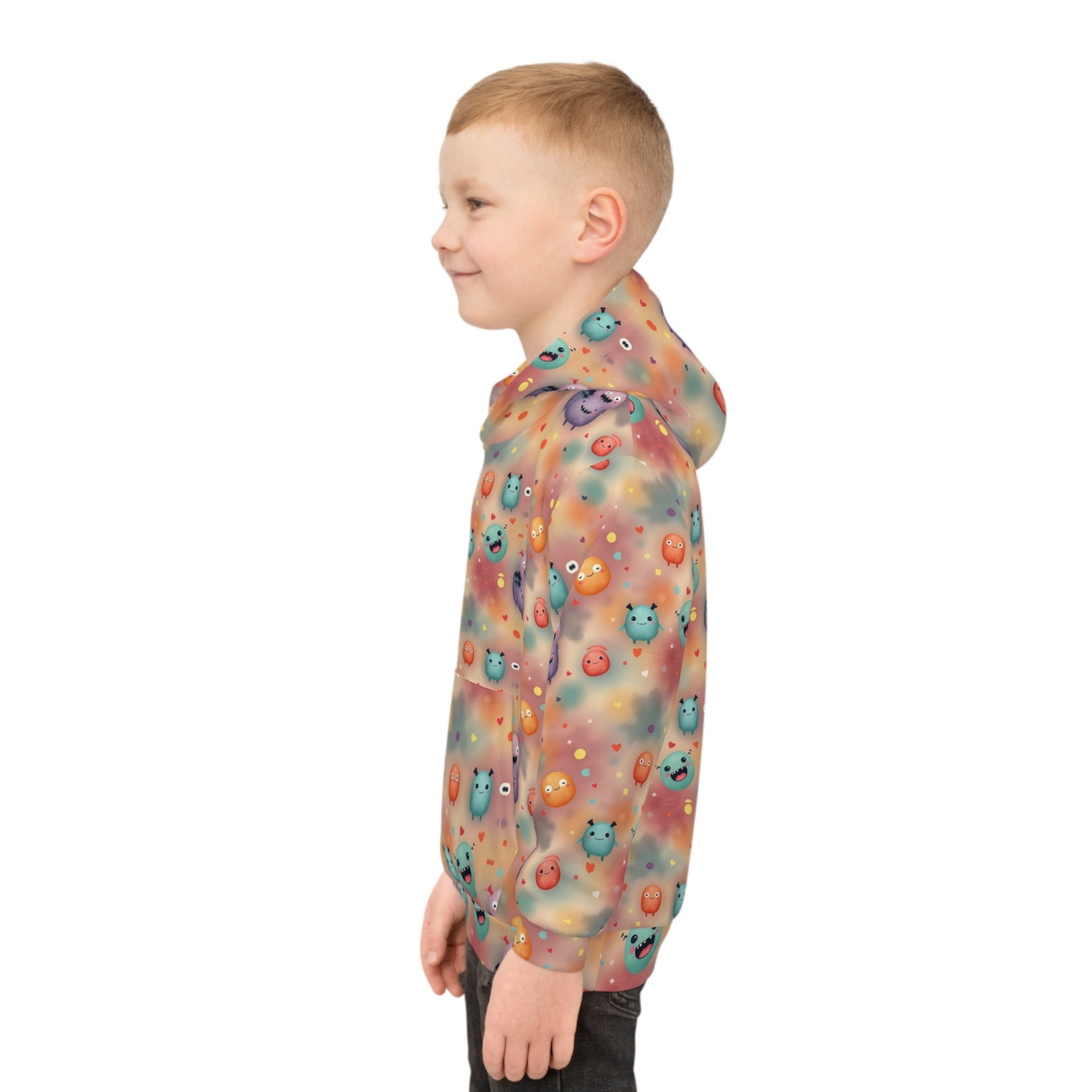 Confetti Critter Carnival Youth Hoodie
