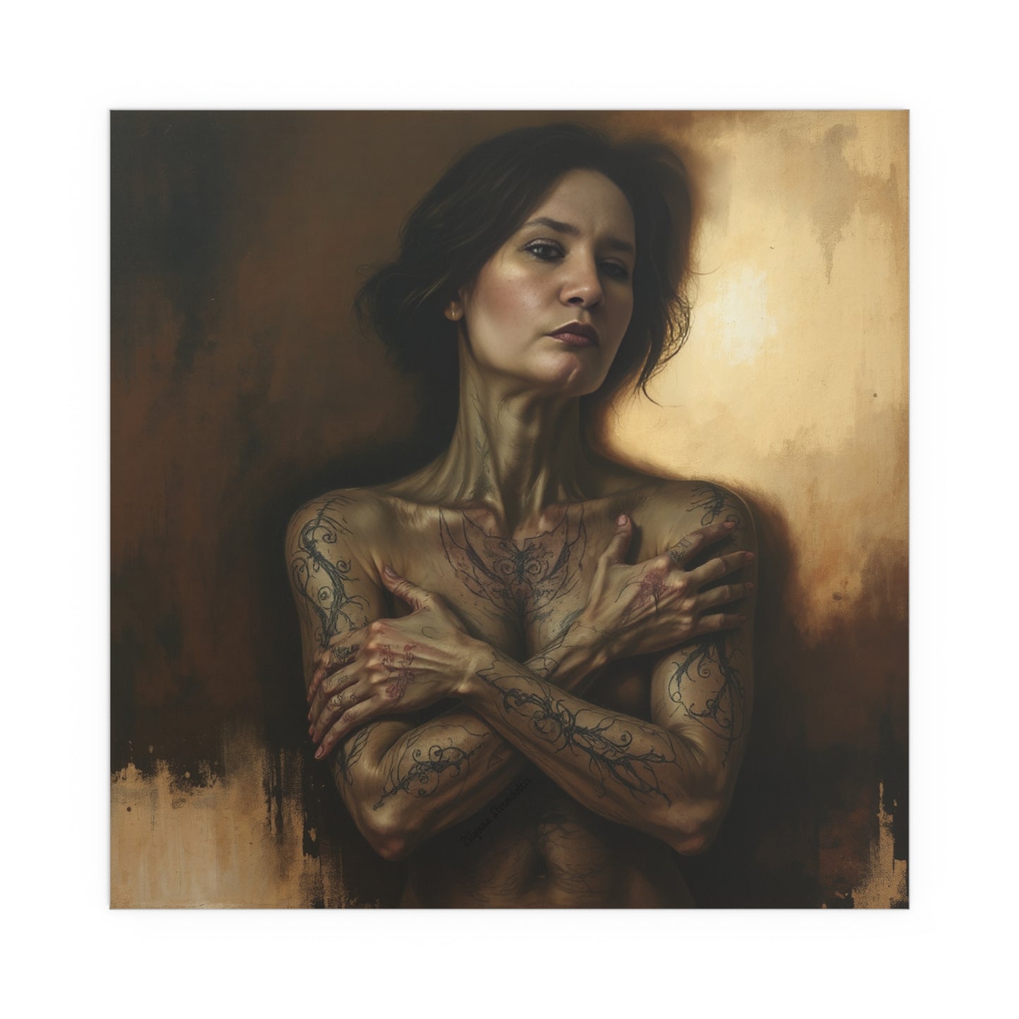 Indoor and Outdoor Silk Posters (Square 40)