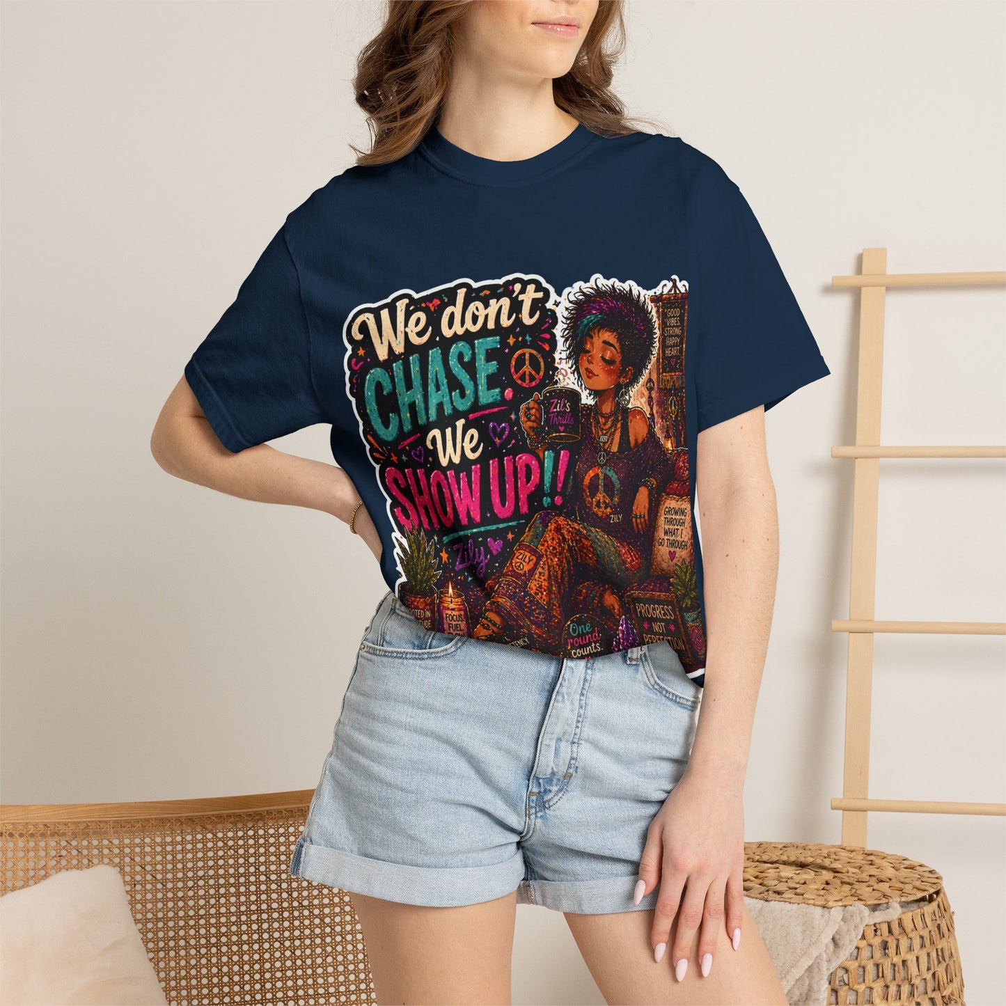 Show Up Over Chase Tee