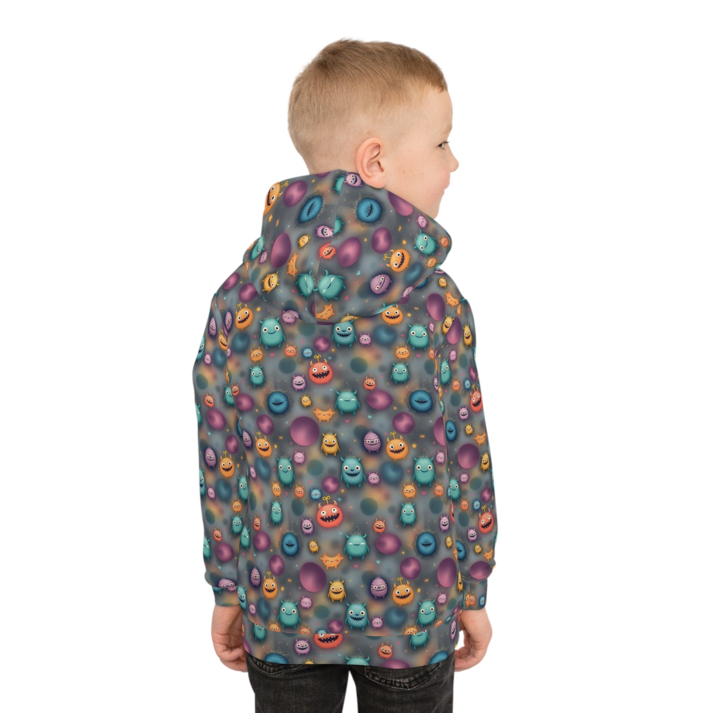 Cosmic Bubble Monster Bash Youth Hoodie