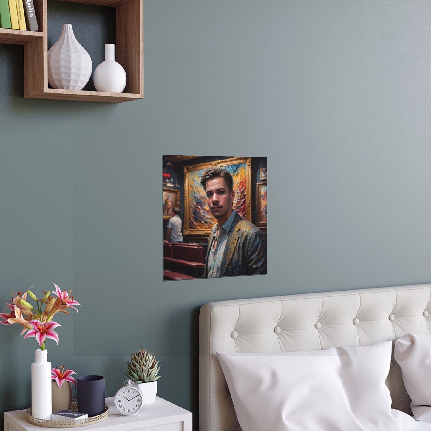 Indoor and Outdoor Silk Posters (Square 41)