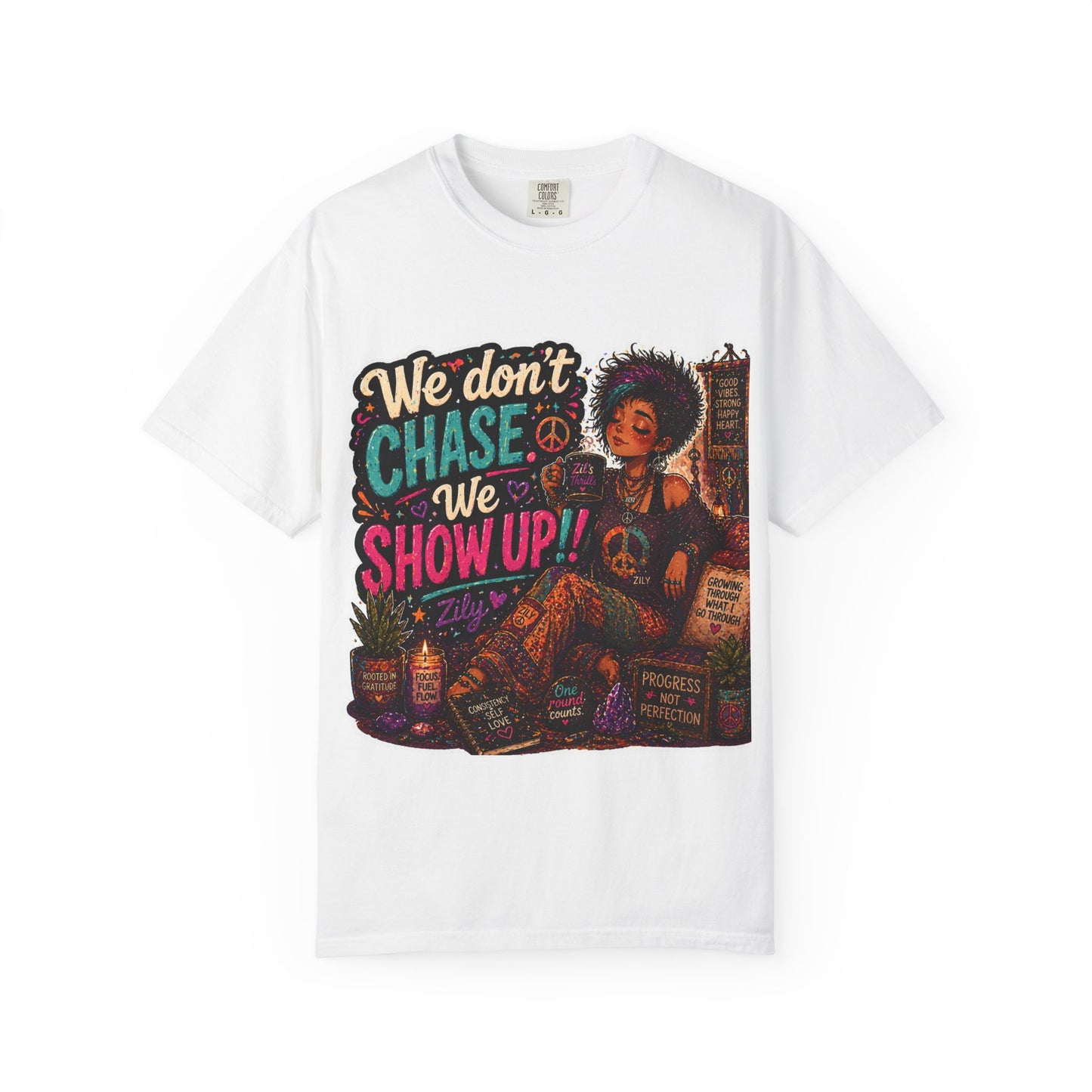 Show Up Over Chase Tee