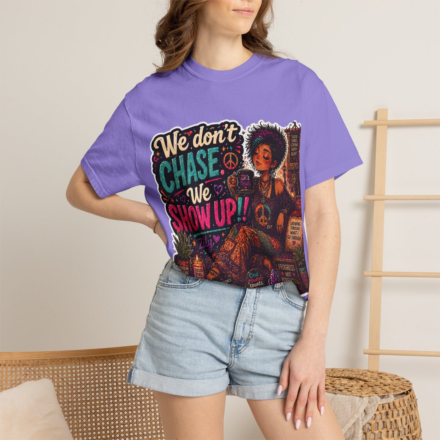 Show Up Over Chase Tee