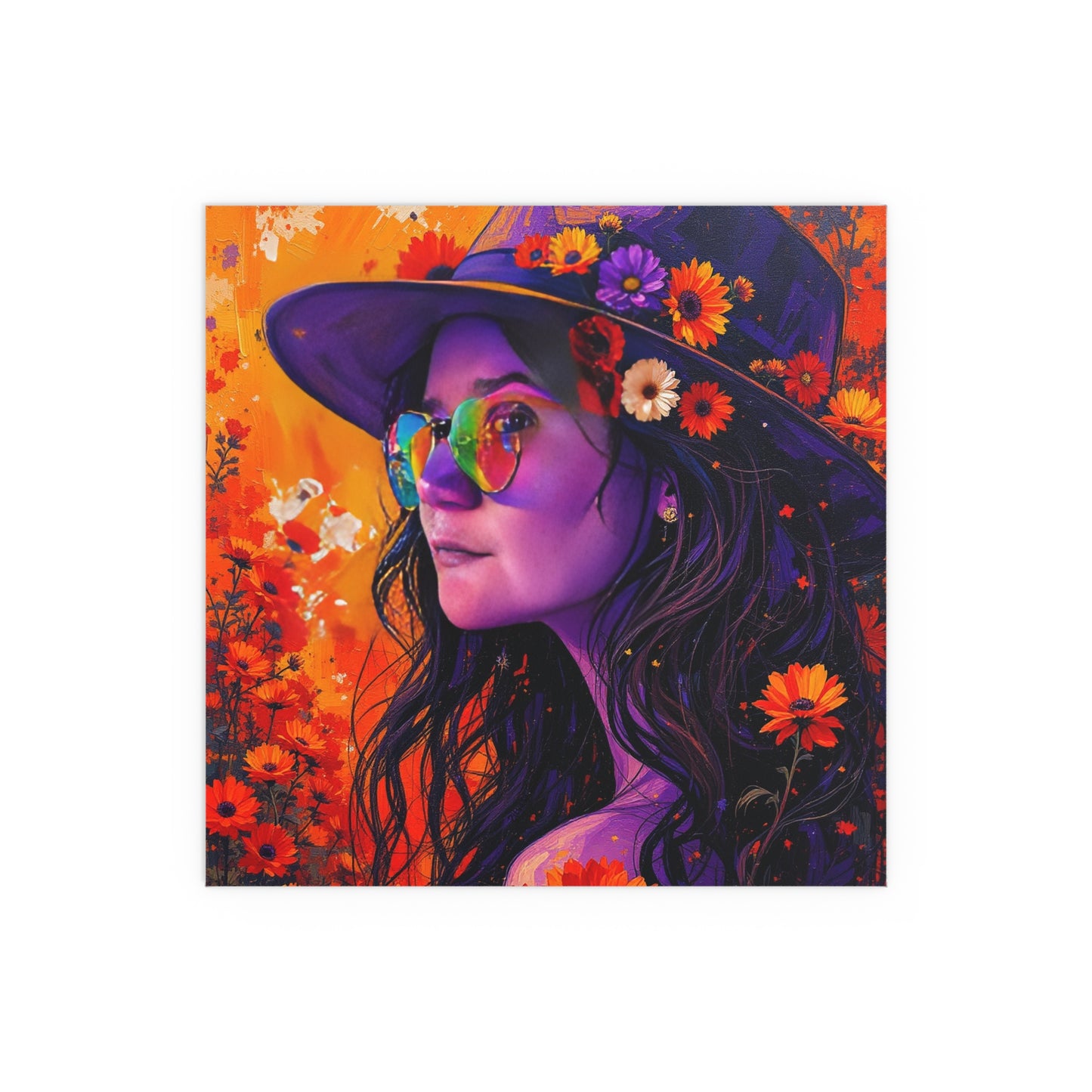 Indoor and Outdoor Silk Posters (Square 36)