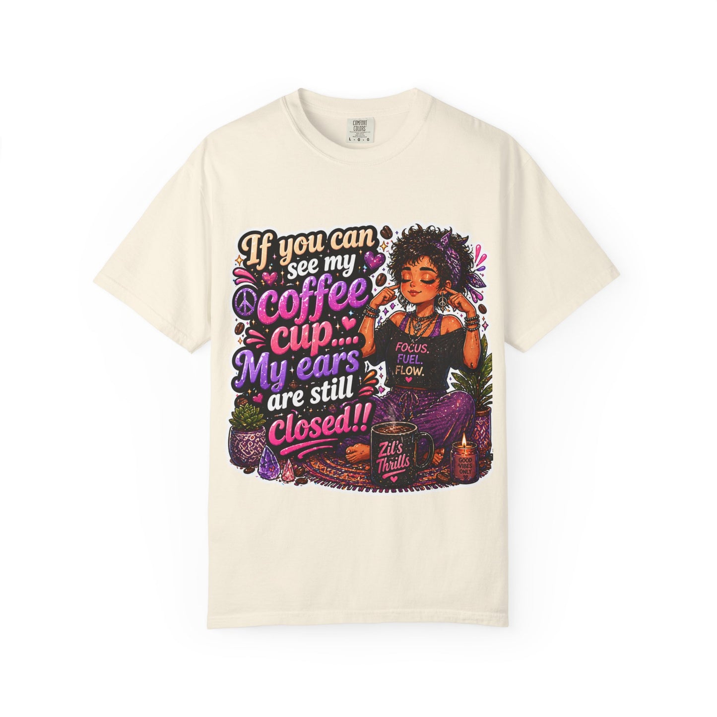 Coffee First, Then Words Tee