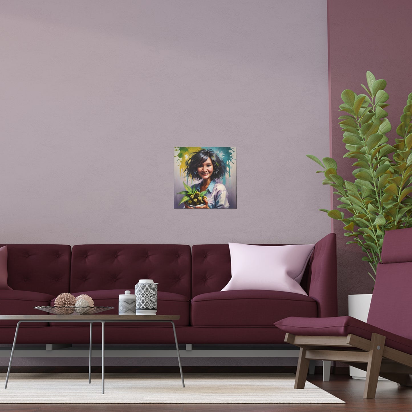 Indoor and Outdoor Silk Posters (Square 35)