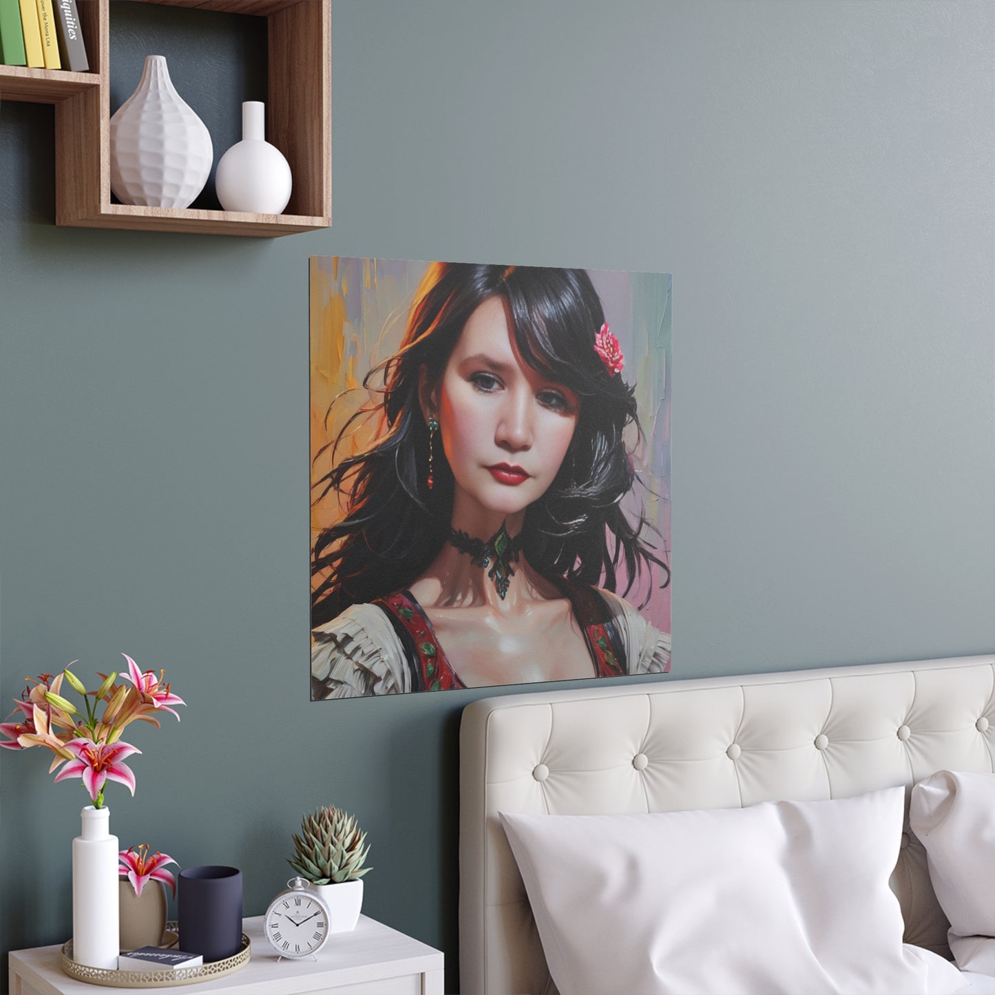 Indoor and Outdoor Silk Posters (Square 45)
