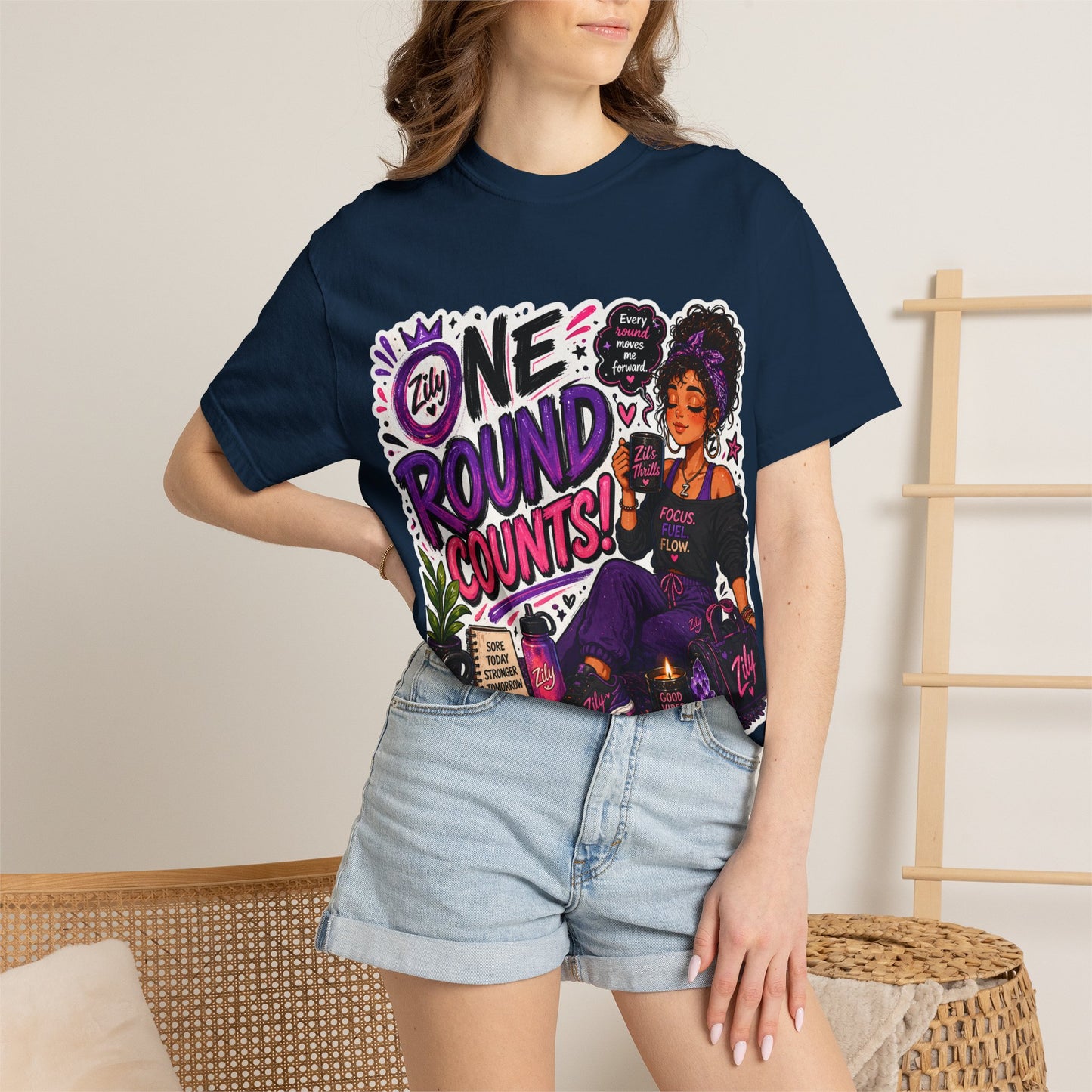 One Round Counts Tee