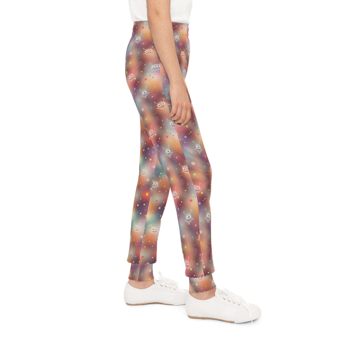 Cosmic Sprinkle Bots Monster Youth Joggers