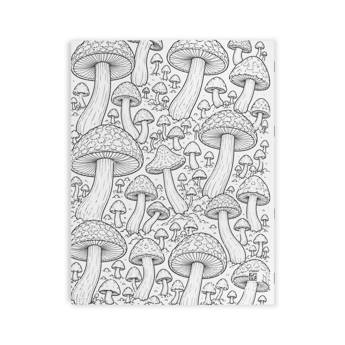 Mushroom Wisdom Coloring Book