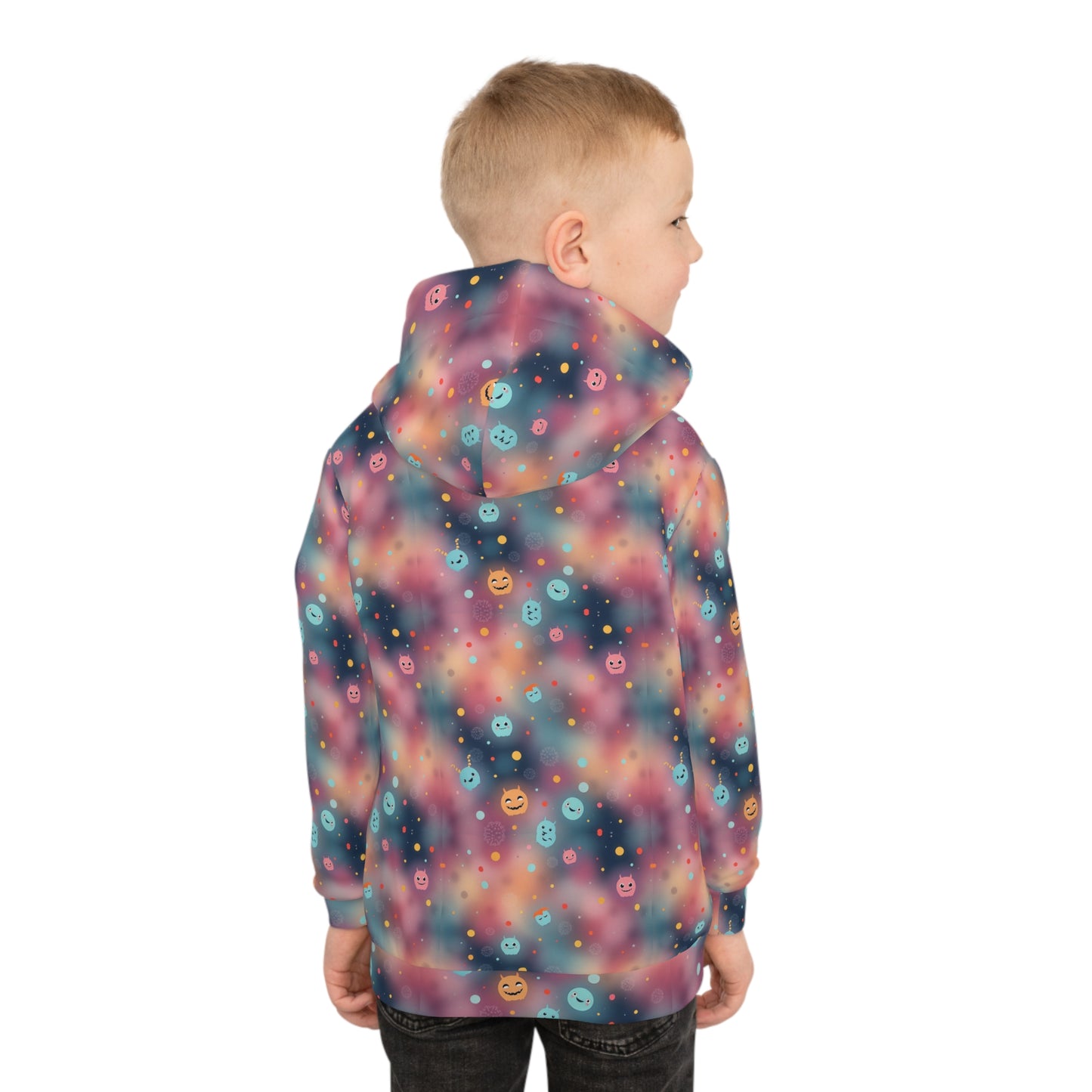 Cosmic Monster Confetti Youth Hoodie