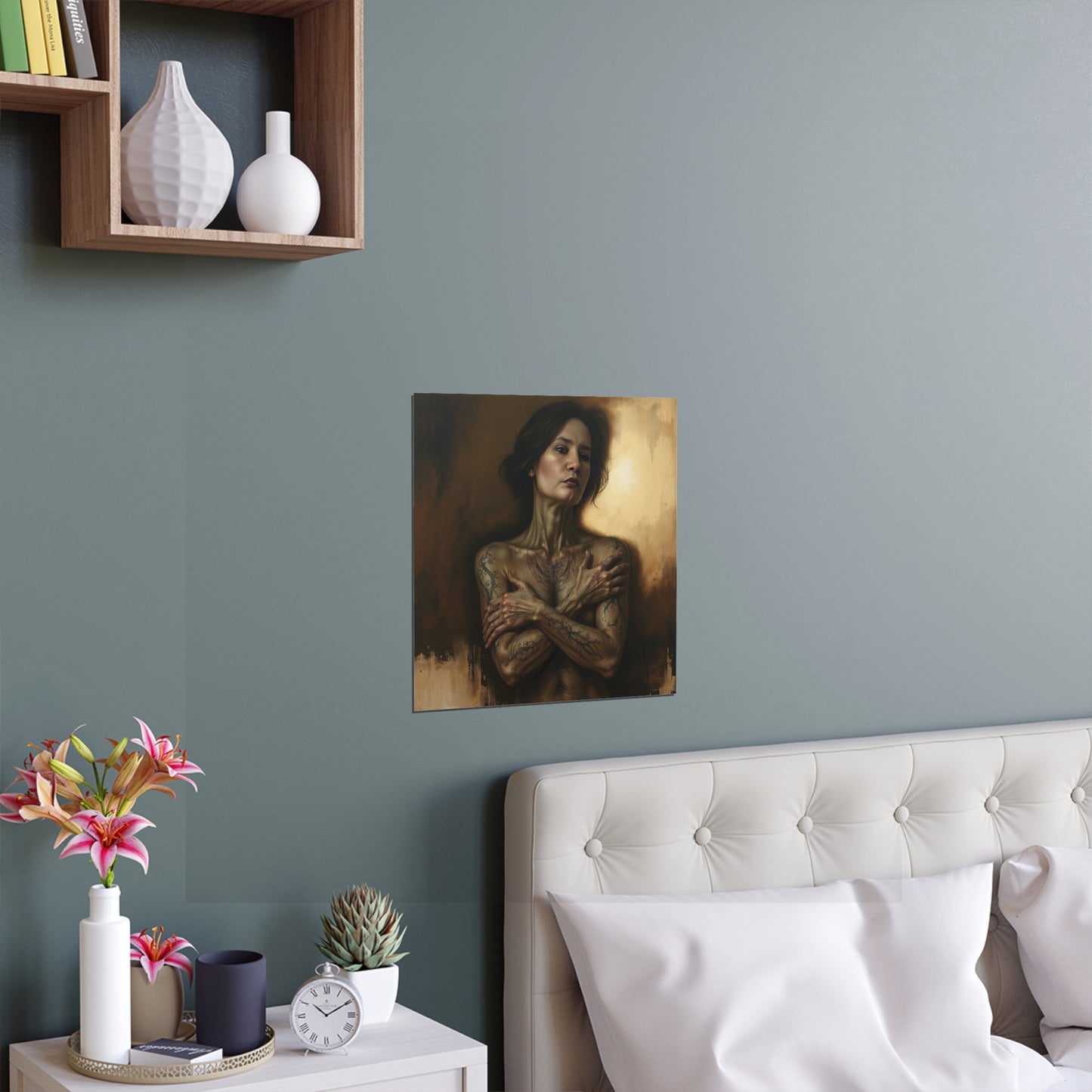 Indoor and Outdoor Silk Posters (Square 40)