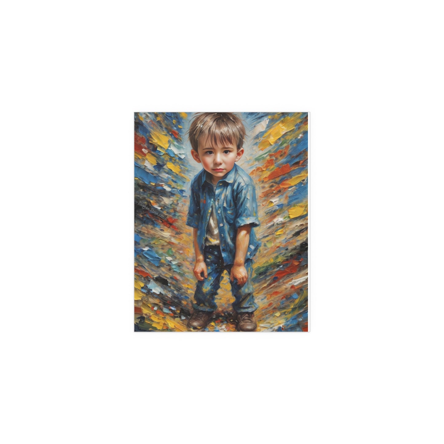 Indoor and Outdoor Silk Posters (Vertical 15)