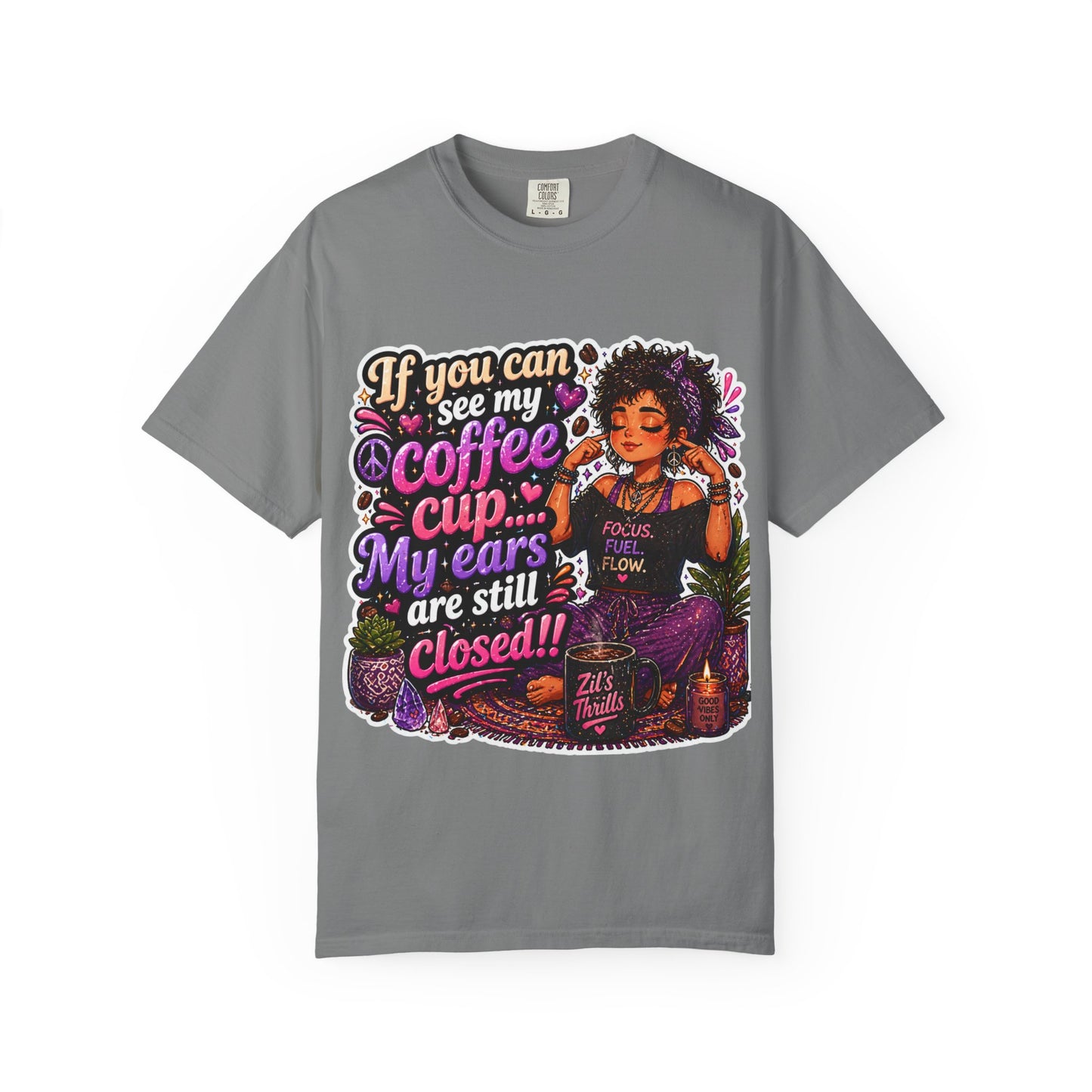Coffee First, Then Words Tee