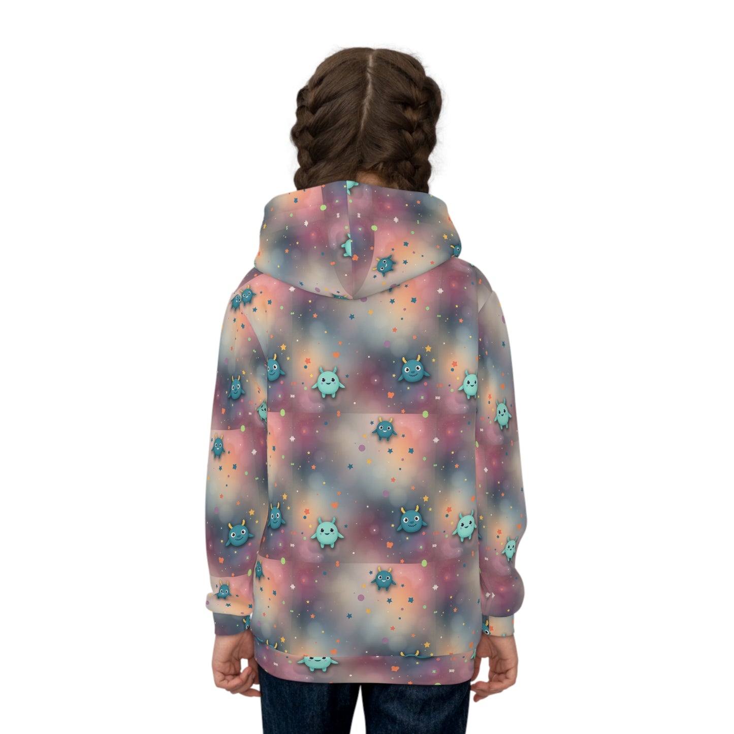 Cosmic Critter Cloud Youth Hoodie