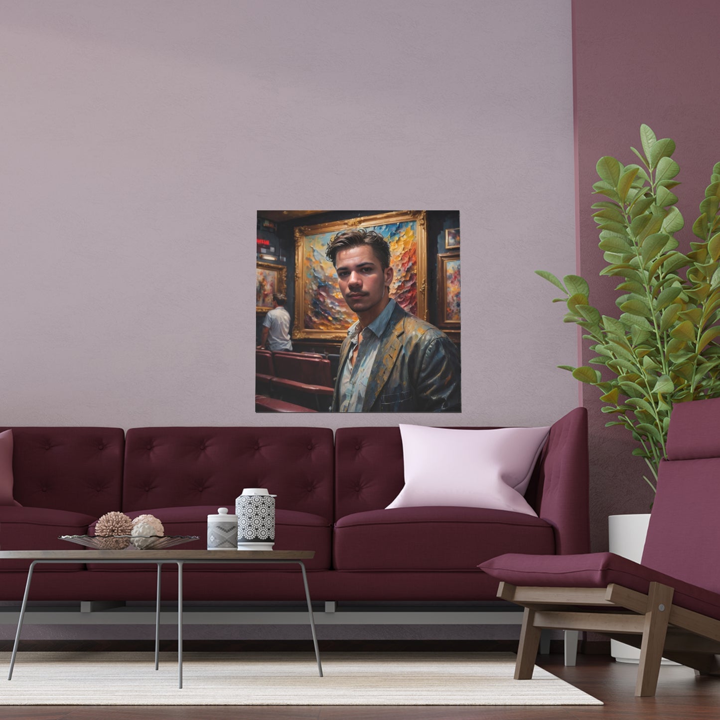 Indoor and Outdoor Silk Posters (Square 41)