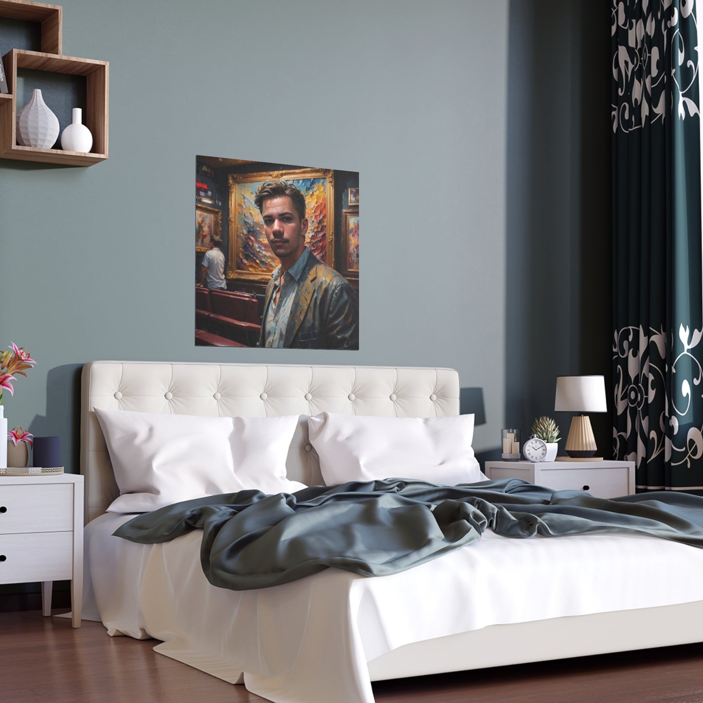 Indoor and Outdoor Silk Posters (Square 41)
