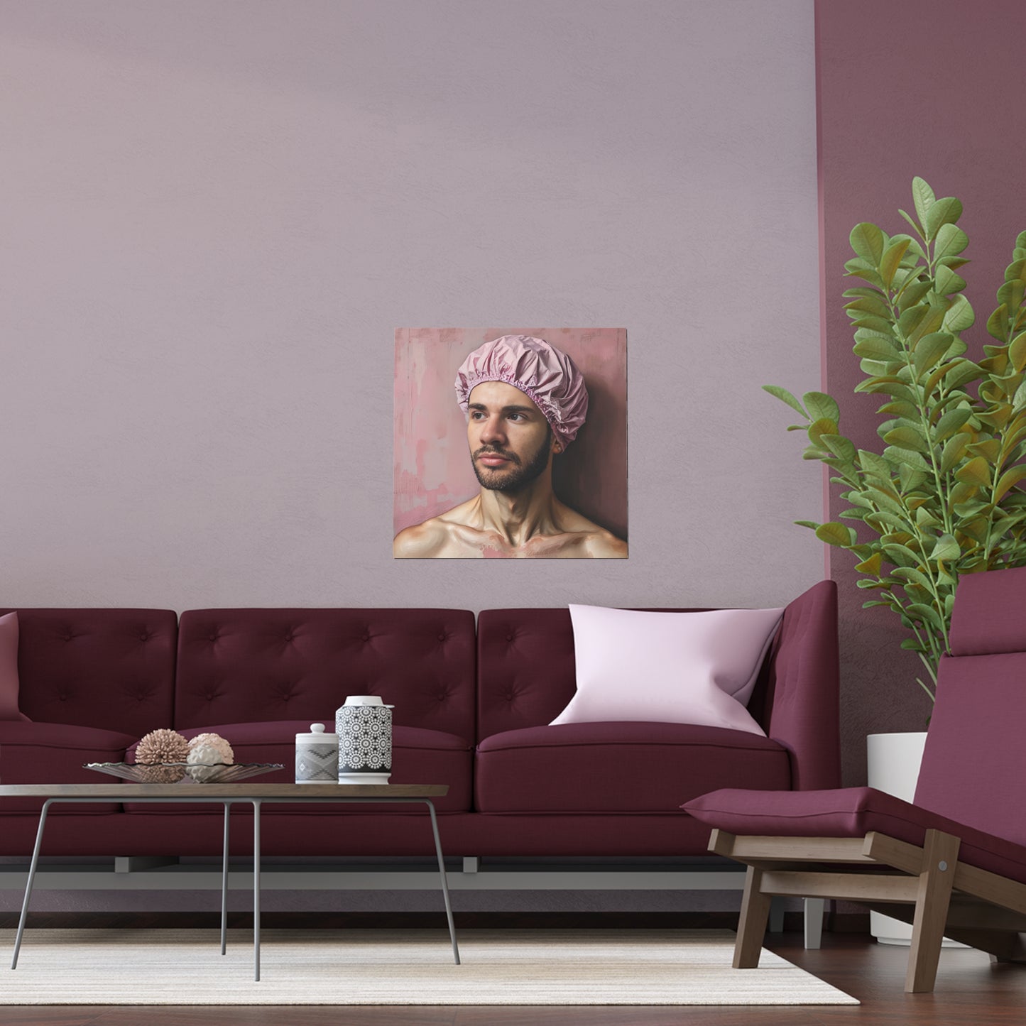 Indoor and Outdoor Silk Posters (Square 44)