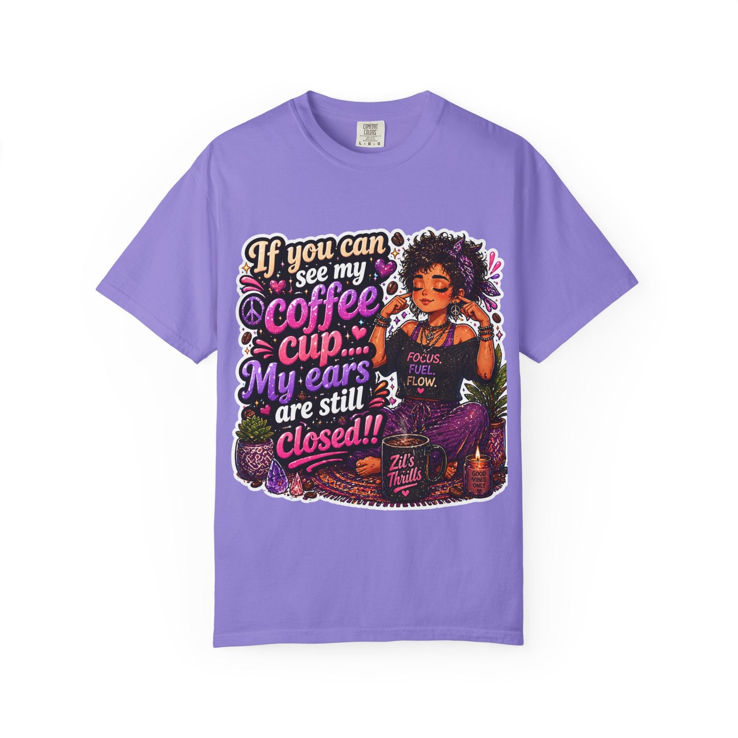 Coffee First, Then Words Tee
