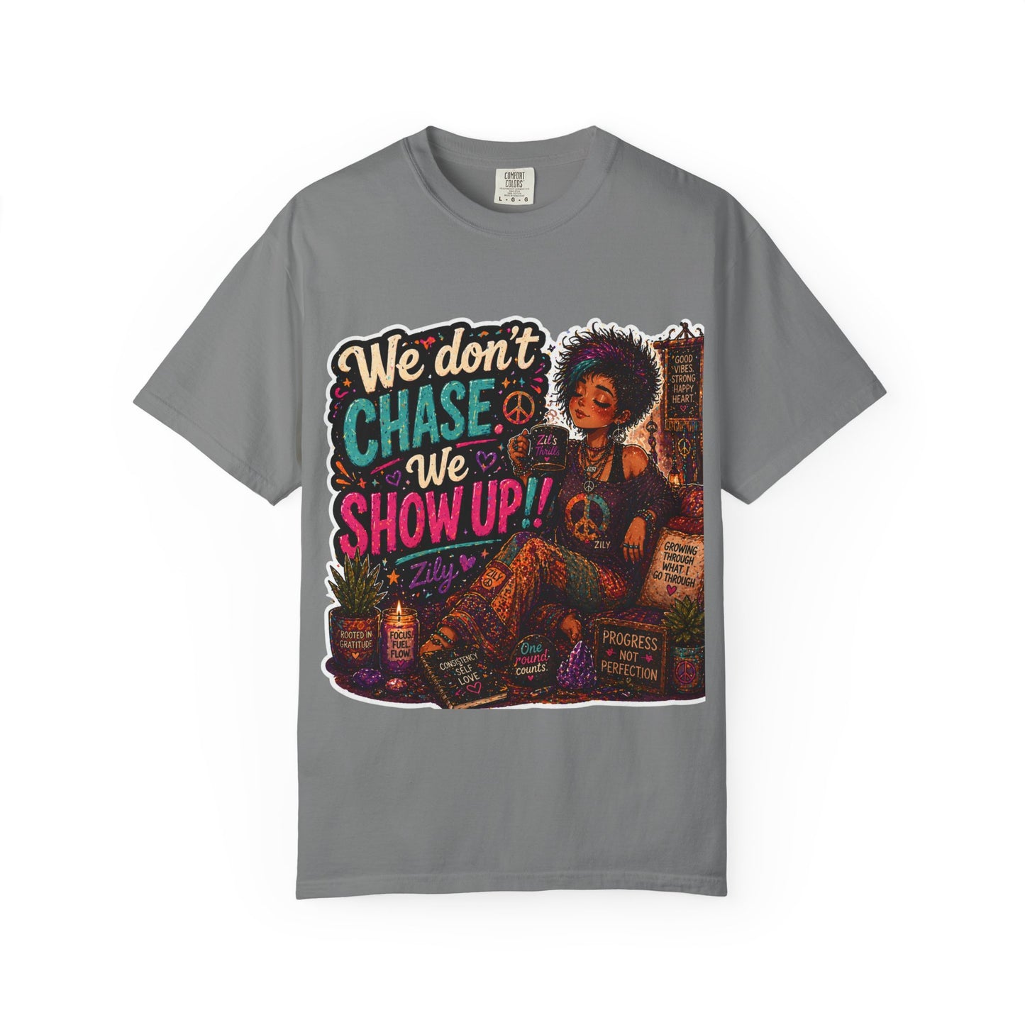 Show Up Over Chase Tee